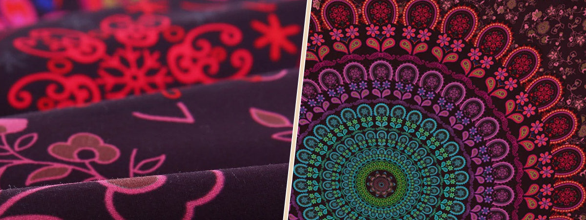 tenture mandala psychedelic