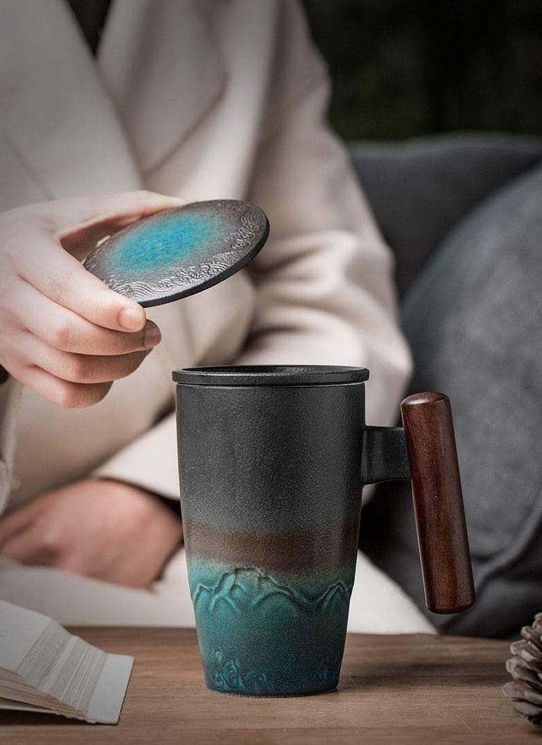 Includes Nepalese Coffee Including Teacup Filter Vover-xinru