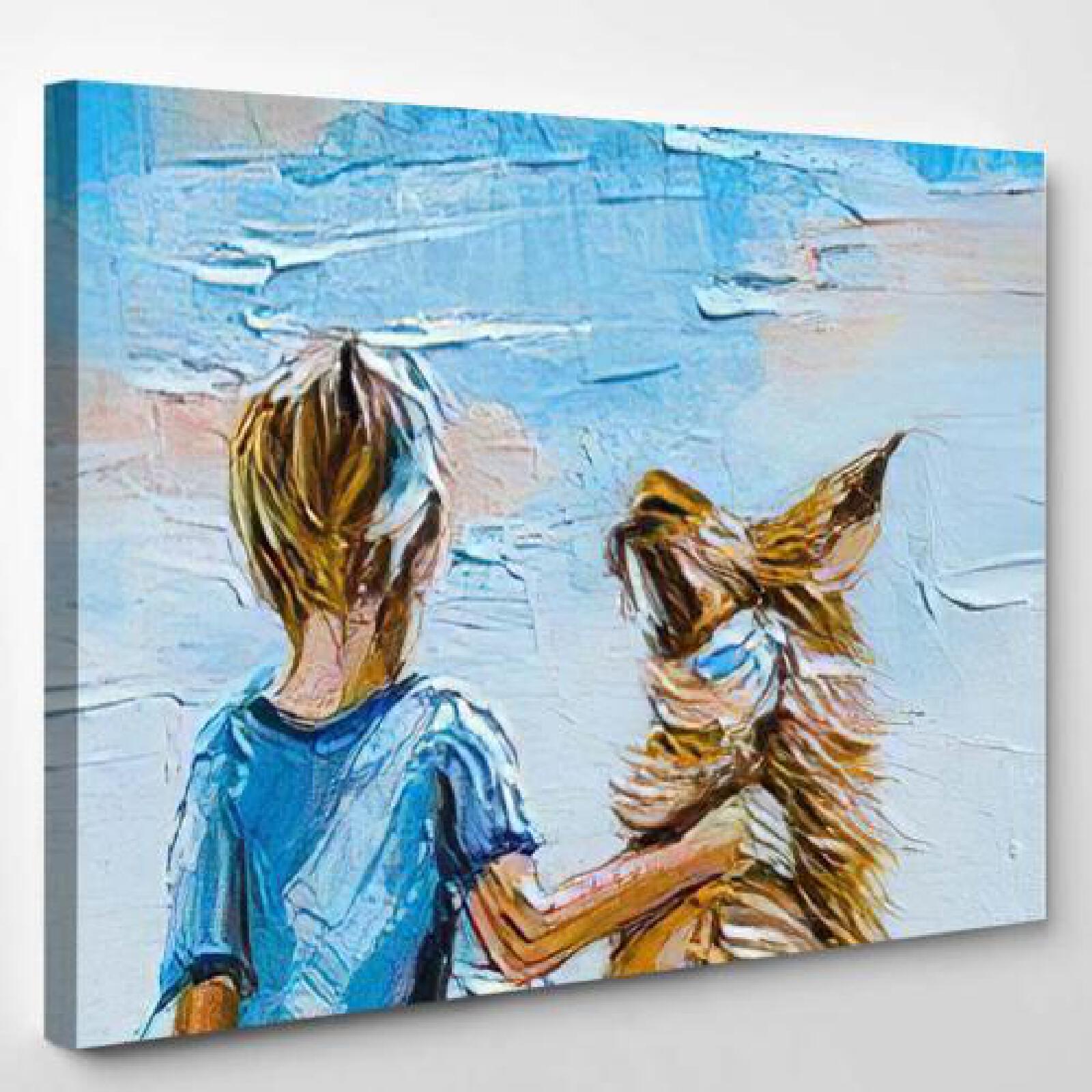 Texture Pattern Canvas Painted Oils Painting-xinru shop