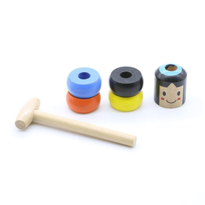 Magic Funny Wooden Toy Magic Tricks Little Wood Man Unbreakable For Kids-xinru