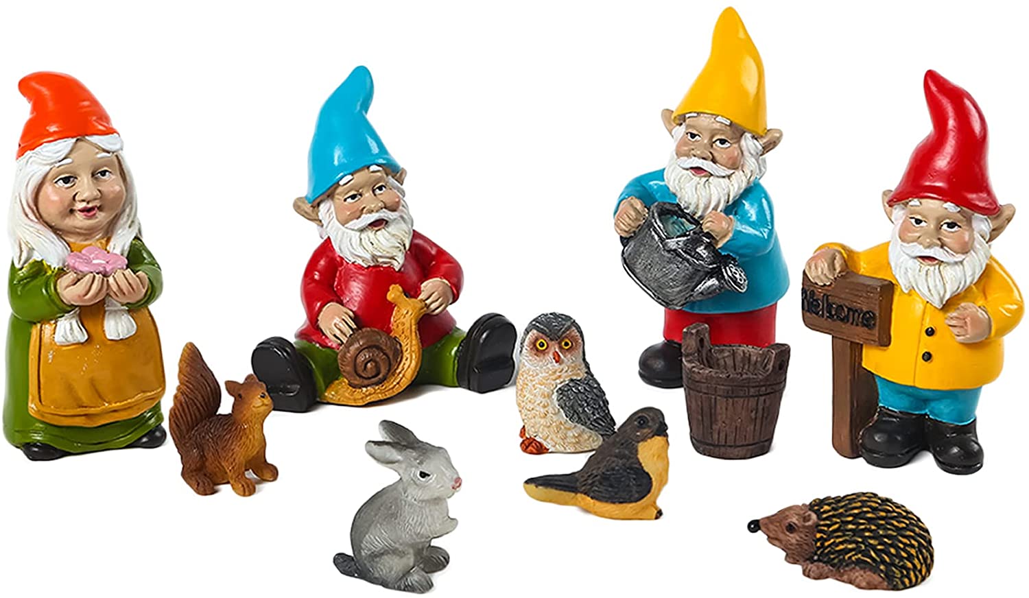 Garden Outdoor Gnome Animal Home Yard Decoration-xinru