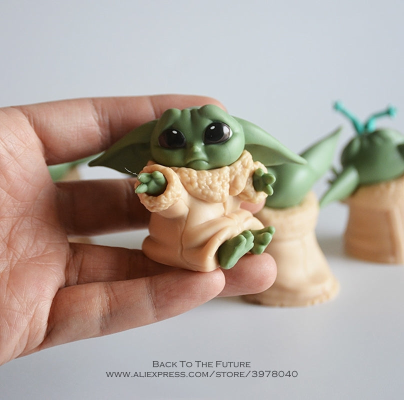 Star Wars Toy Master Baby Yoda Darth PVC Anime Action Figure Mini Doll-xinru