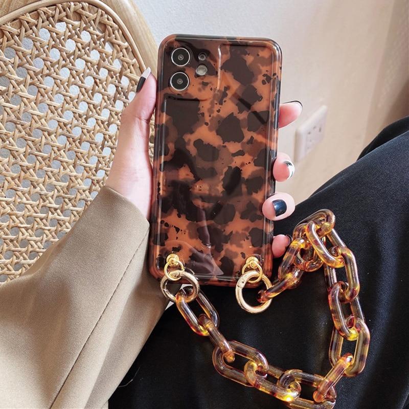Luxury Leopard Chain Case-xinru