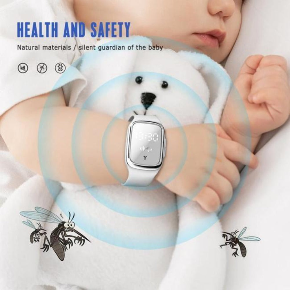 Waterproof Adjustable Ultrasonic Mosquito Repellent Belt-xinru