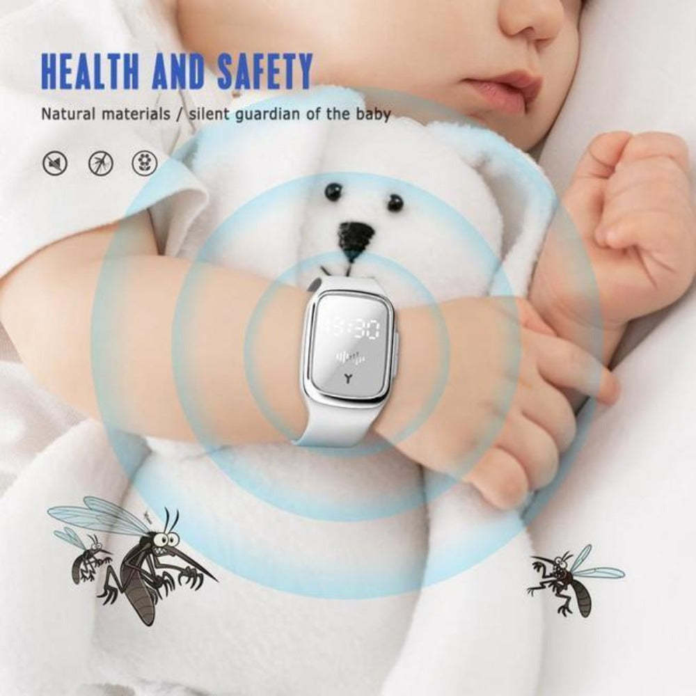 Waterproof Adjustable Ultrasonic Mosquito Repellent Belt-xinru