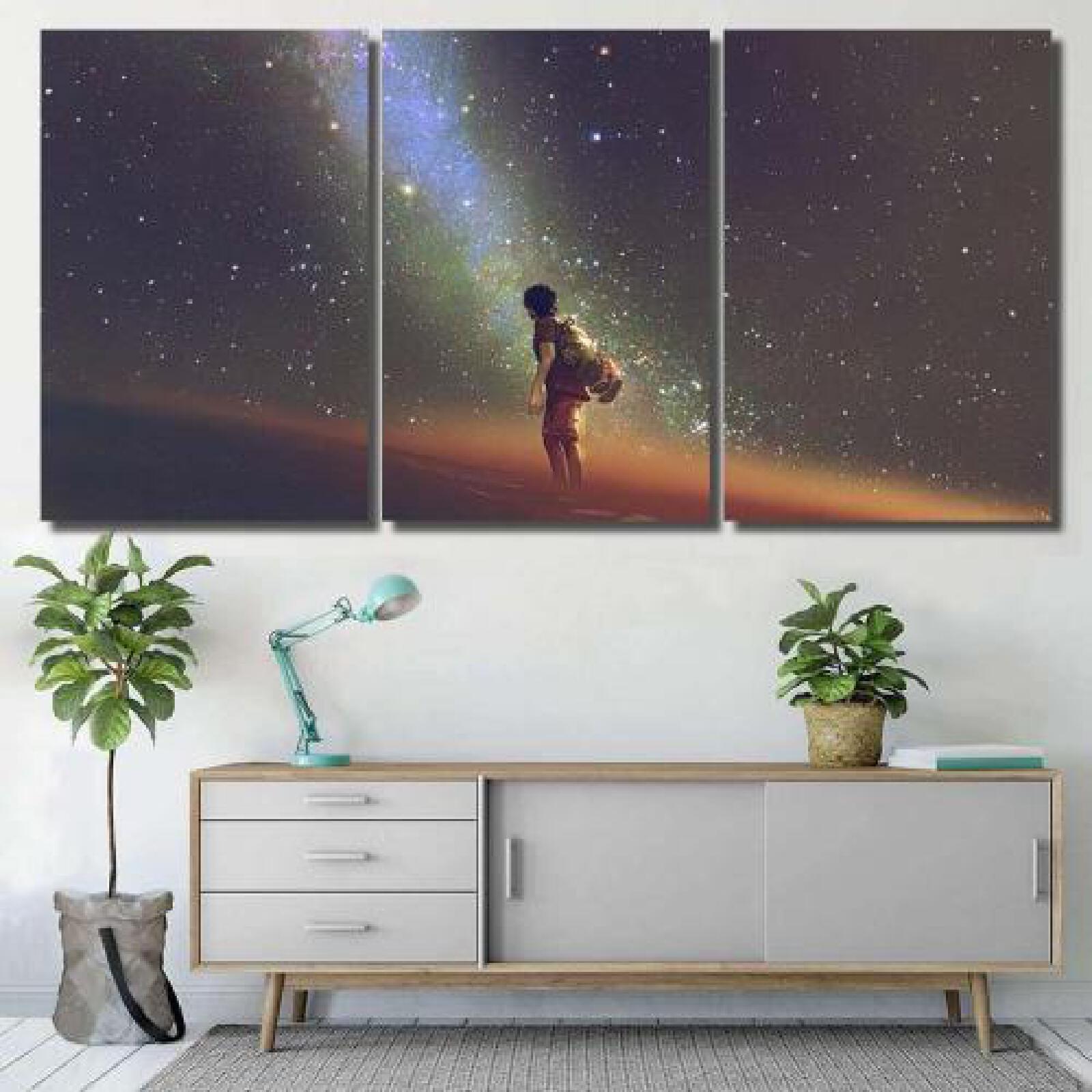 Young Man Standing on Desert Looking-xinru shop