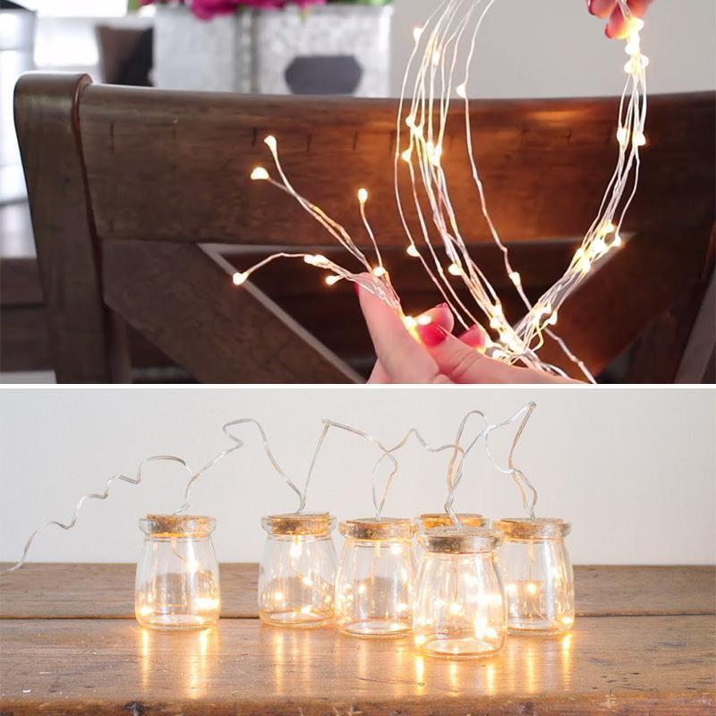 Outdoor Indoor Waterfall String Lights Firefly Bunch Lights-xinru