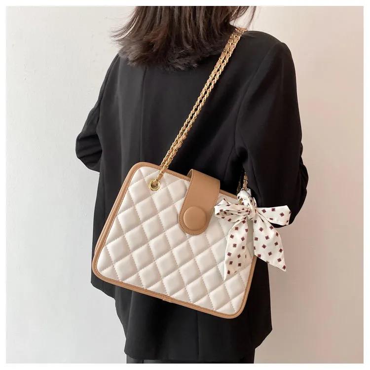 ボウチェーンショルダーバッグ-xinru shop