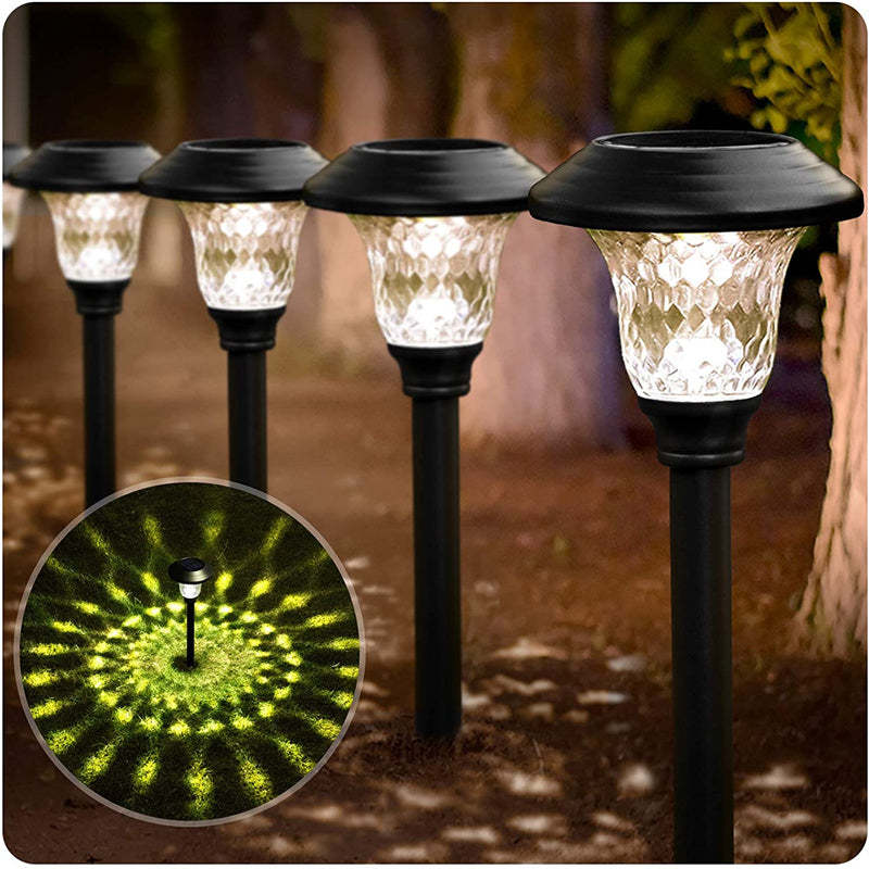 Waterproof Glass Stainless Steel Solar Street Light Outdoor Garden Decoration-xinru