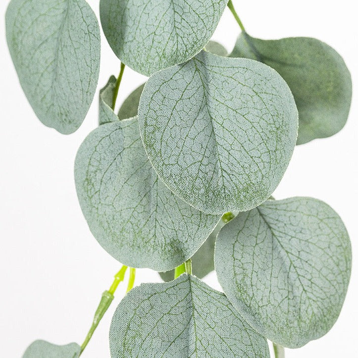 5.9FT Green Faux Eucalyptus Leaves Spring Garland-xinru
