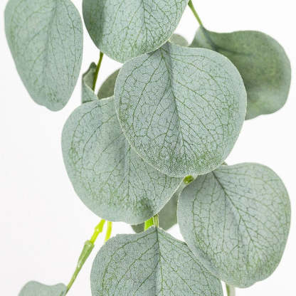 5.9FT Green Faux Eucalyptus Leaves Spring Garland-xinru