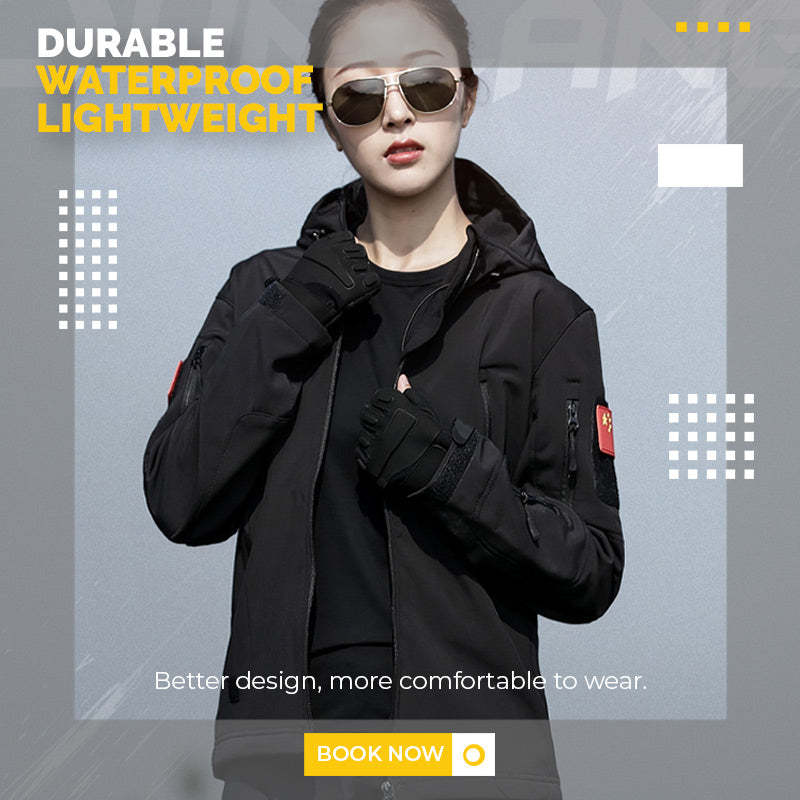 Outdoor Waterproof Military Tactical Jacket-xinru