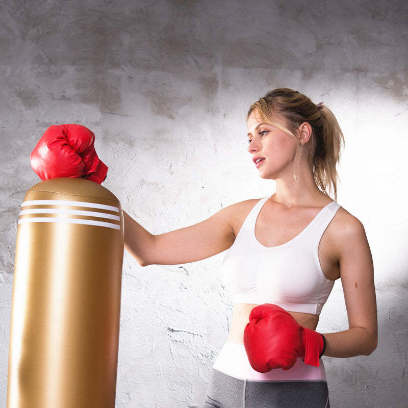 Fitness Inflatable Vertical Boxing Column Thickened 1.6 Meters High-xinru shop