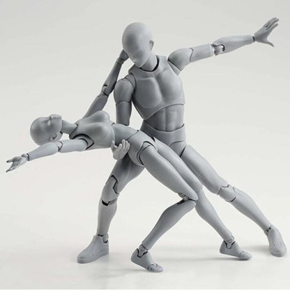 Anime Action Figure Toy Body Kun Body Chan Collectible-xinru