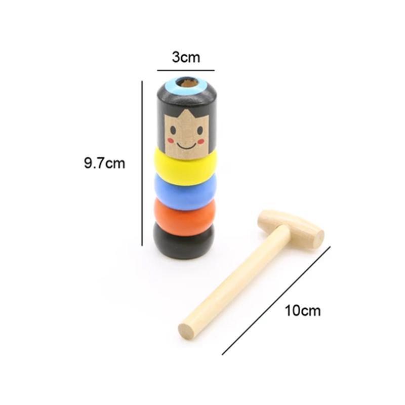 Unbreakable Wooden Man Magic Toy-xinru