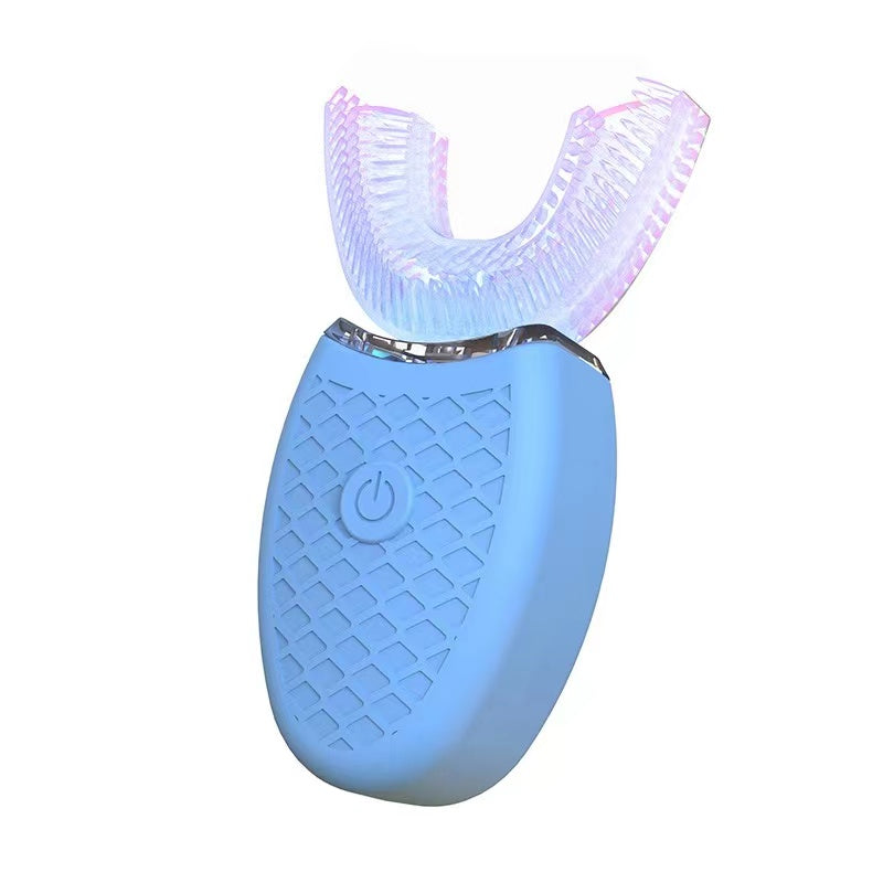 Ultrasonic Electric  Adults Teeth Whitening U Shaped Toothbrush-xinru