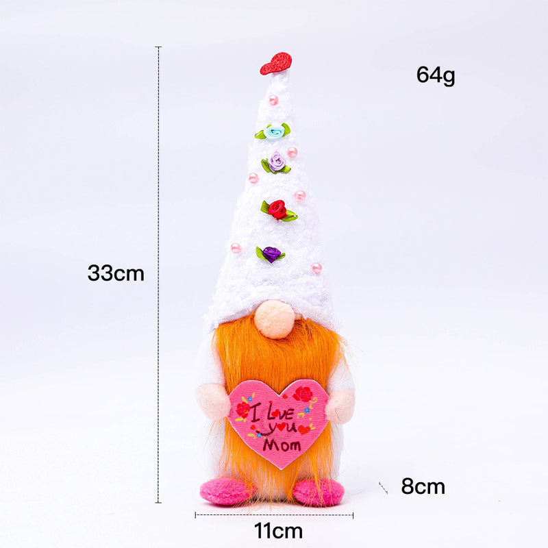 White Hat Mother's Day Gnome-xinru