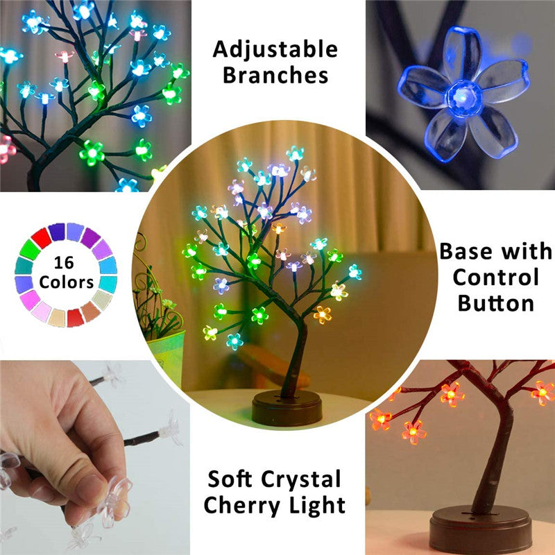 Led Blossom Tree lights 16 Colors With Control-xinru
