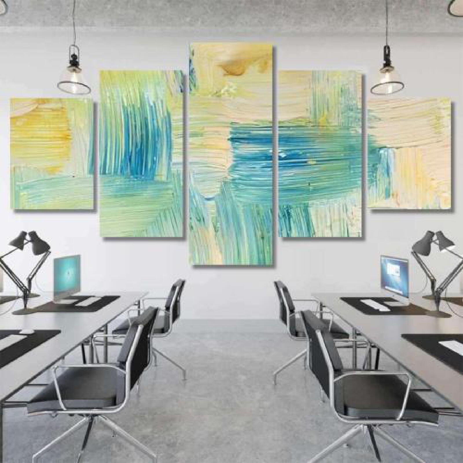 Close Detail Brushwork Abstract Oil Painting-xinru shop