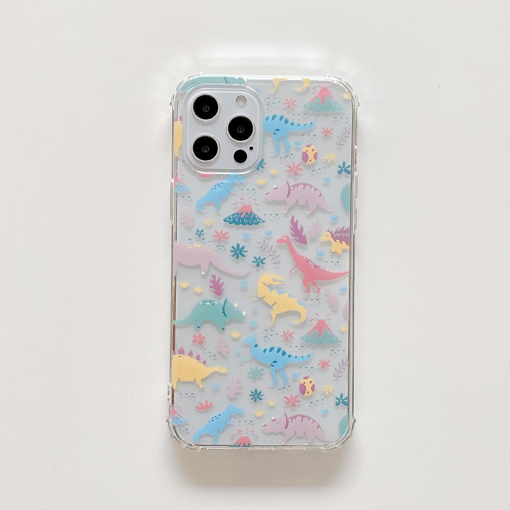 Clear Dinosaur Case-xinru