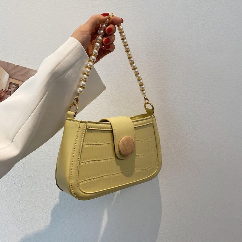 パールチェーンショルダーバッグ-xinru shop