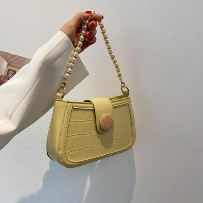 パールチェーンショルダーバッグ-xinru shop