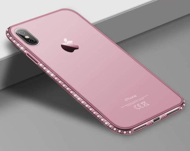 Diamond Bling Transparent Case-xinru
