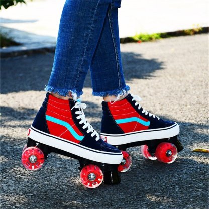 Vans Roller Skates-Classic Red-xinru shop