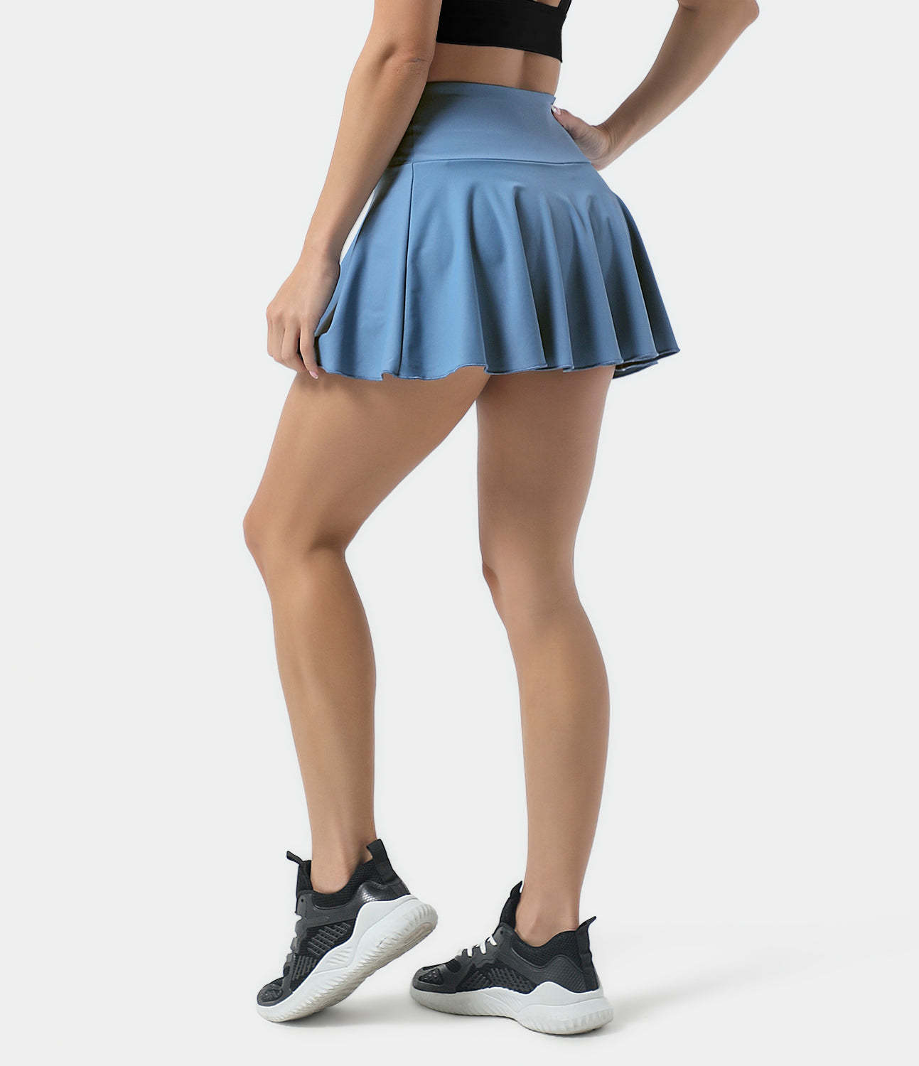 Women's Athletic High Waisted Tennis Skirts With Pockets-xinru shop