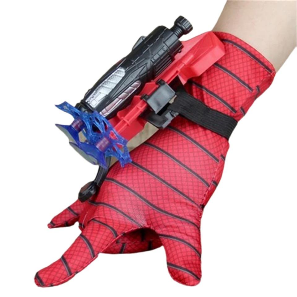 Spiderman Launcher Spinning Sticky Wall Soft Bullet Wrist Toy-xinru