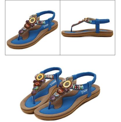 Women Casual Outdoor Plus Size Sandals Waterproo SliP On Round Female Slippers-xinru
