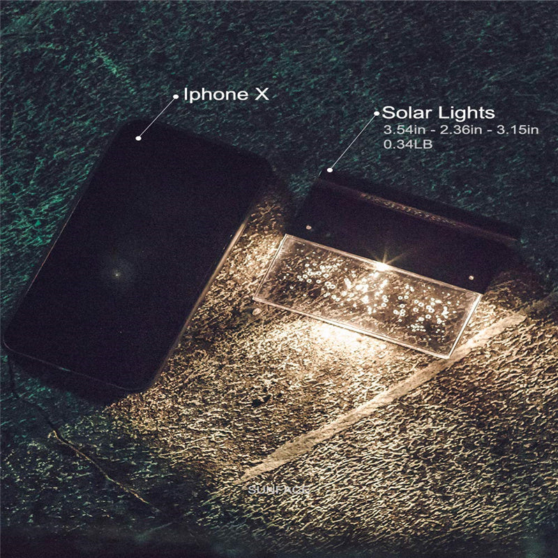 Fence Post Colorful Solar Deck Lights-xinru