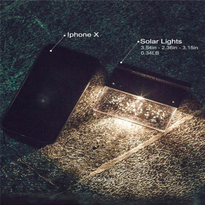 Fence Post Colorful Solar Deck Lights-xinru