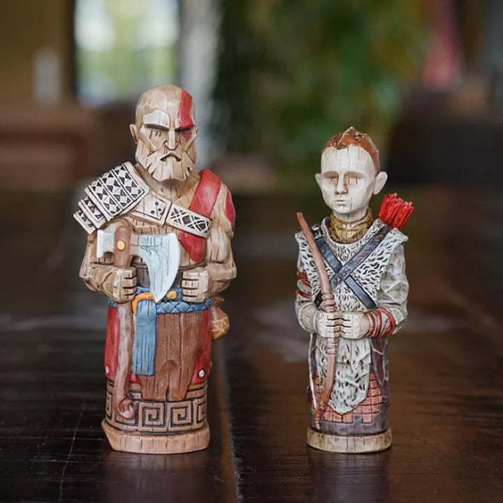God Of War Level 52 Atreus Toys 7" Figurines Limited Edition Low Number-xinru