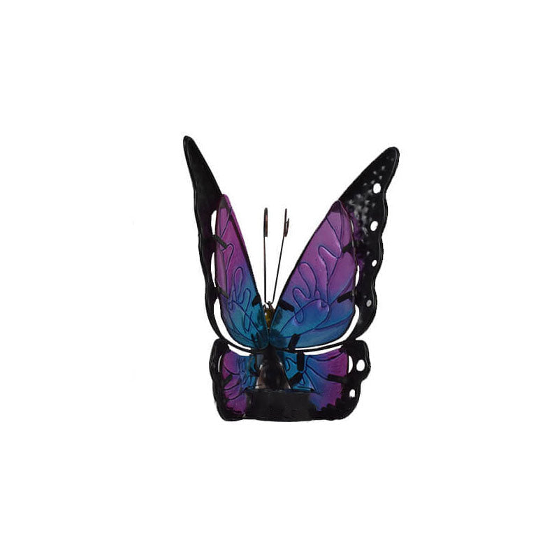 Solar Glass Butterfly Outdoor LED Decorative Garden Light-xinru