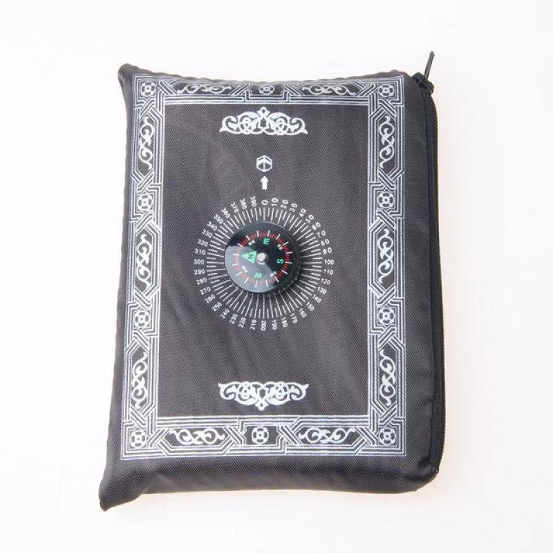 Islamic Prayer Rug Portable Pocket Mat Ramadan Gift-xinru