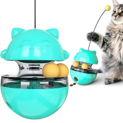 Dispensing Food Tumbler Cat Toy-xinru