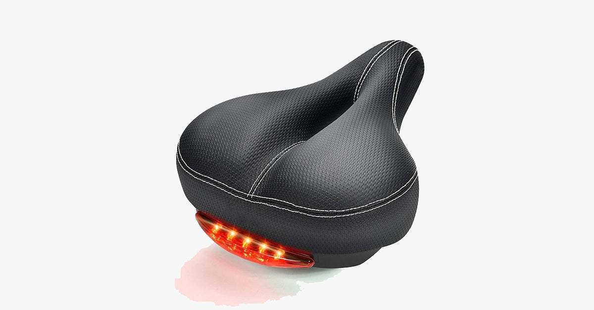 Comfortable Soft Breathable Men WomenMemory Cotton  Bike Seat-xinru