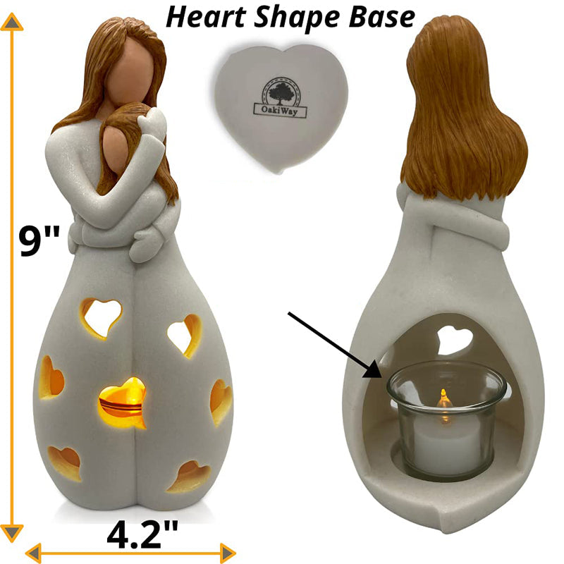 Mother's Day Statue Candle Holder-xinru