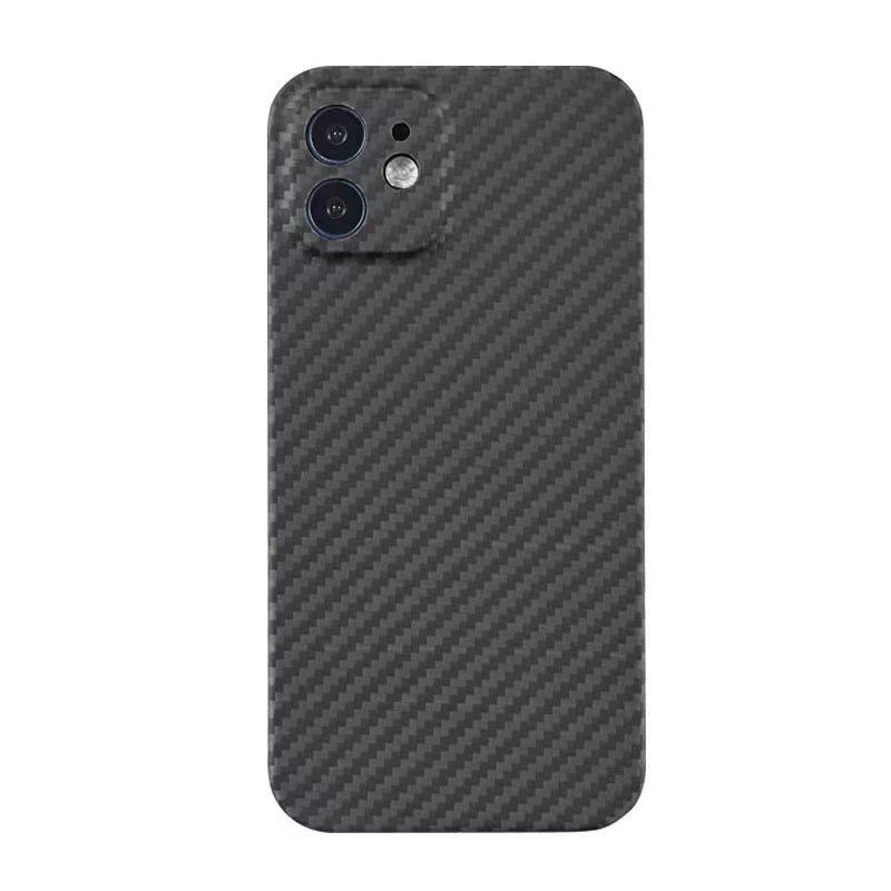 Carbon Fiber Fine Hole Hard Cover Case for iPhone-xinru shop