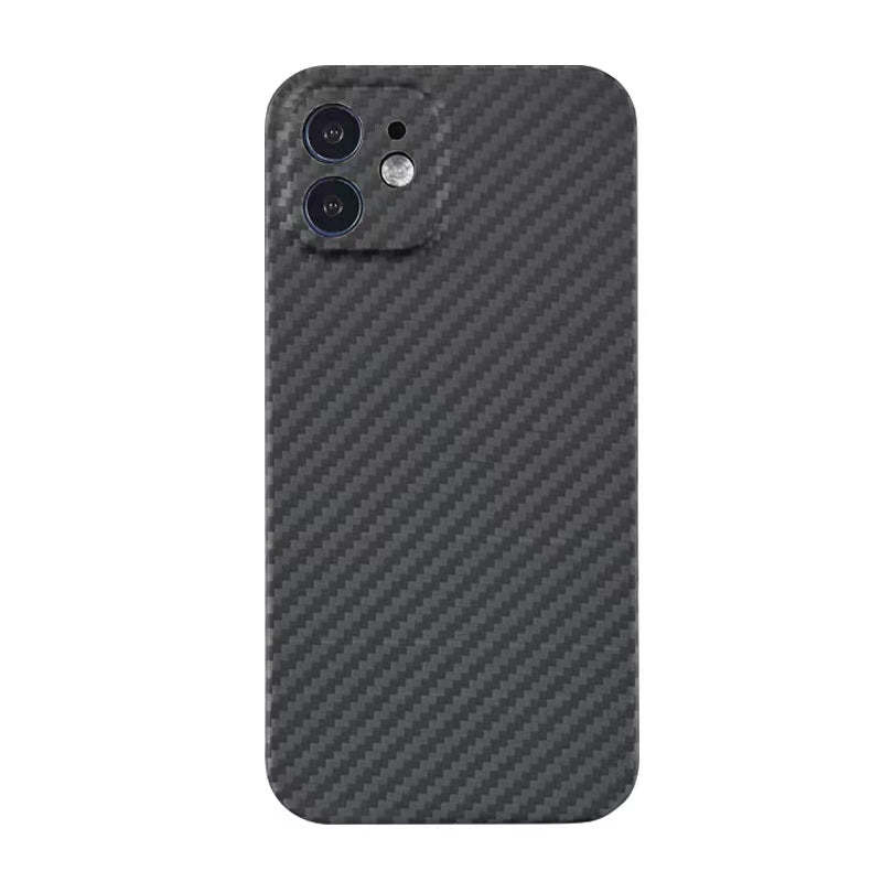 Carbon Fiber Fine Hole Hard Cover Case for iPhone-xinru shop