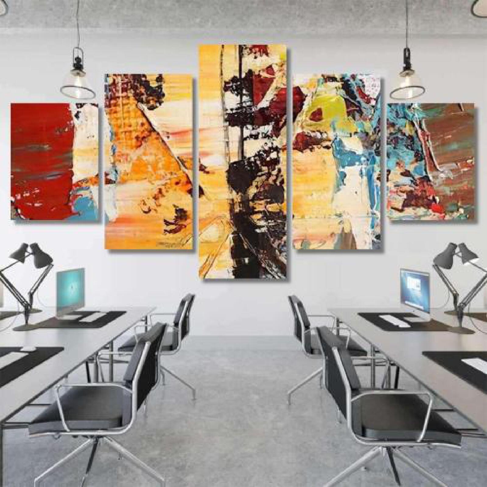 Artists Oil Paints Multicolored Closeup Abstract-xinru shop