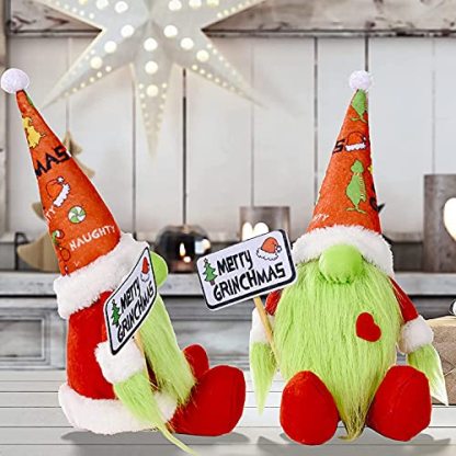 Christmas Grinch Gnome Decorations-xinru shop
