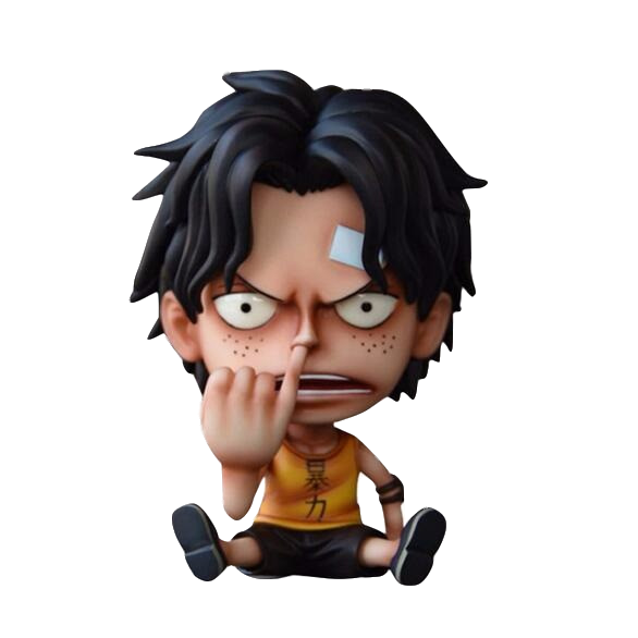 Anime One Piece Naughty Kid Pirates Action Figure Model Toy-xinru