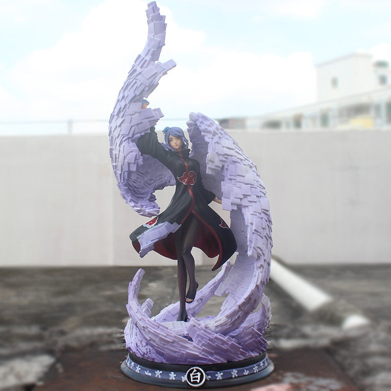 Anime Naruto Shippuden Akatsuki Konan Collectible PVC Model Figure Toy-xinru