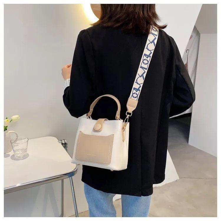 人気のオールマッチショルダーバッグバケットバッグ-xinru shop
