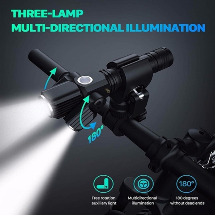 Night Riding Waterproof Strong Light  Flashlight-xinru