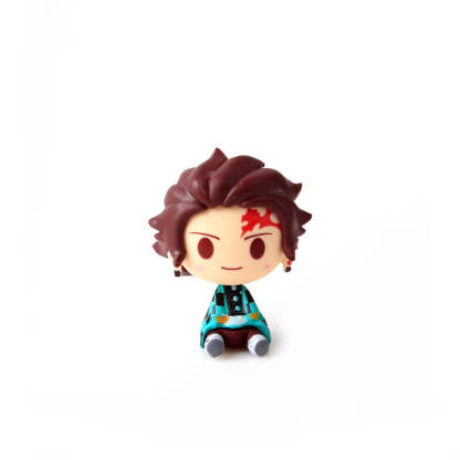 Demon Slayer Cute Figure Toy Anime Pvc Action Figure Toys Collection For Model-xinru