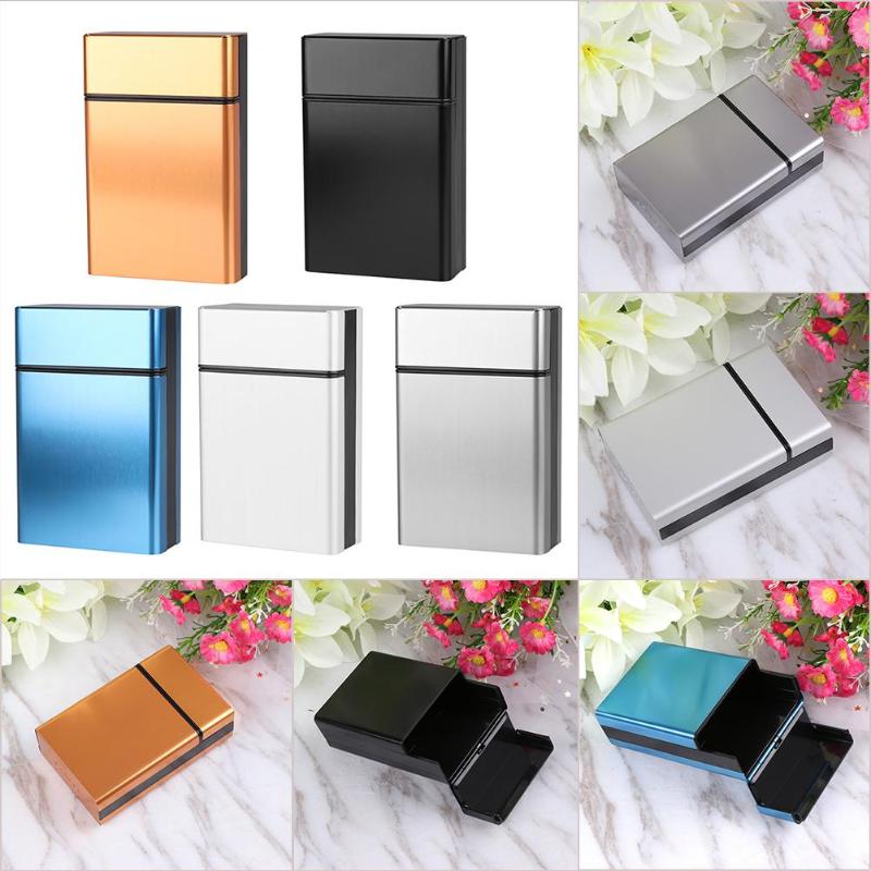High Quality Ultra Thin Metal Cigarette Automatic Cigarette Case-xinru