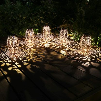 Solar Outdoor Hanging Lanterns-xinru shop